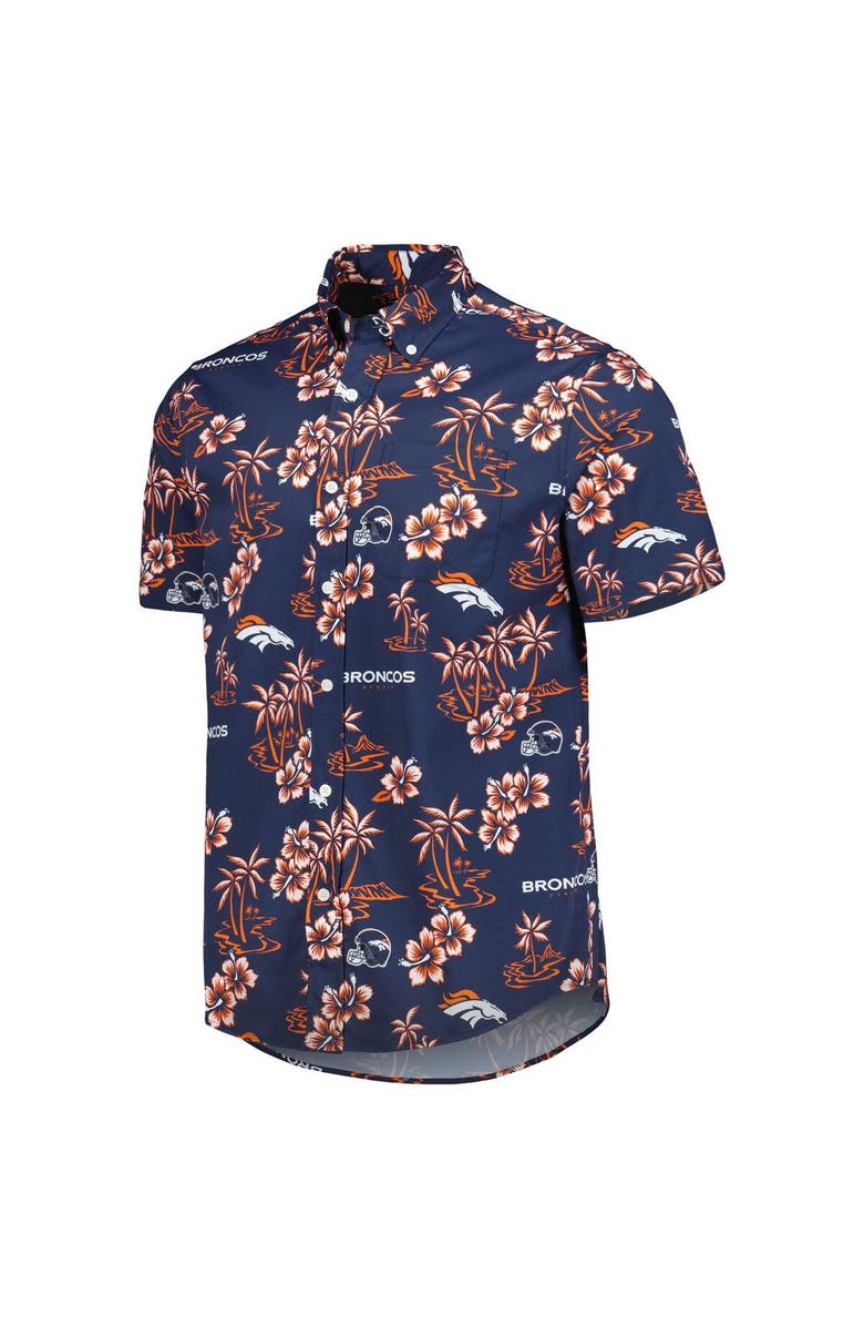 Reyn Spooner Men's Reyn Spooner Navy Denver Broncos Kekai Button-Up Shirt, Alternate, color, Navy