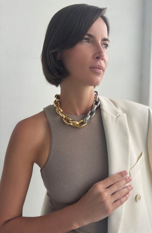 St. Moran Chunky Chain Necklace In Gold