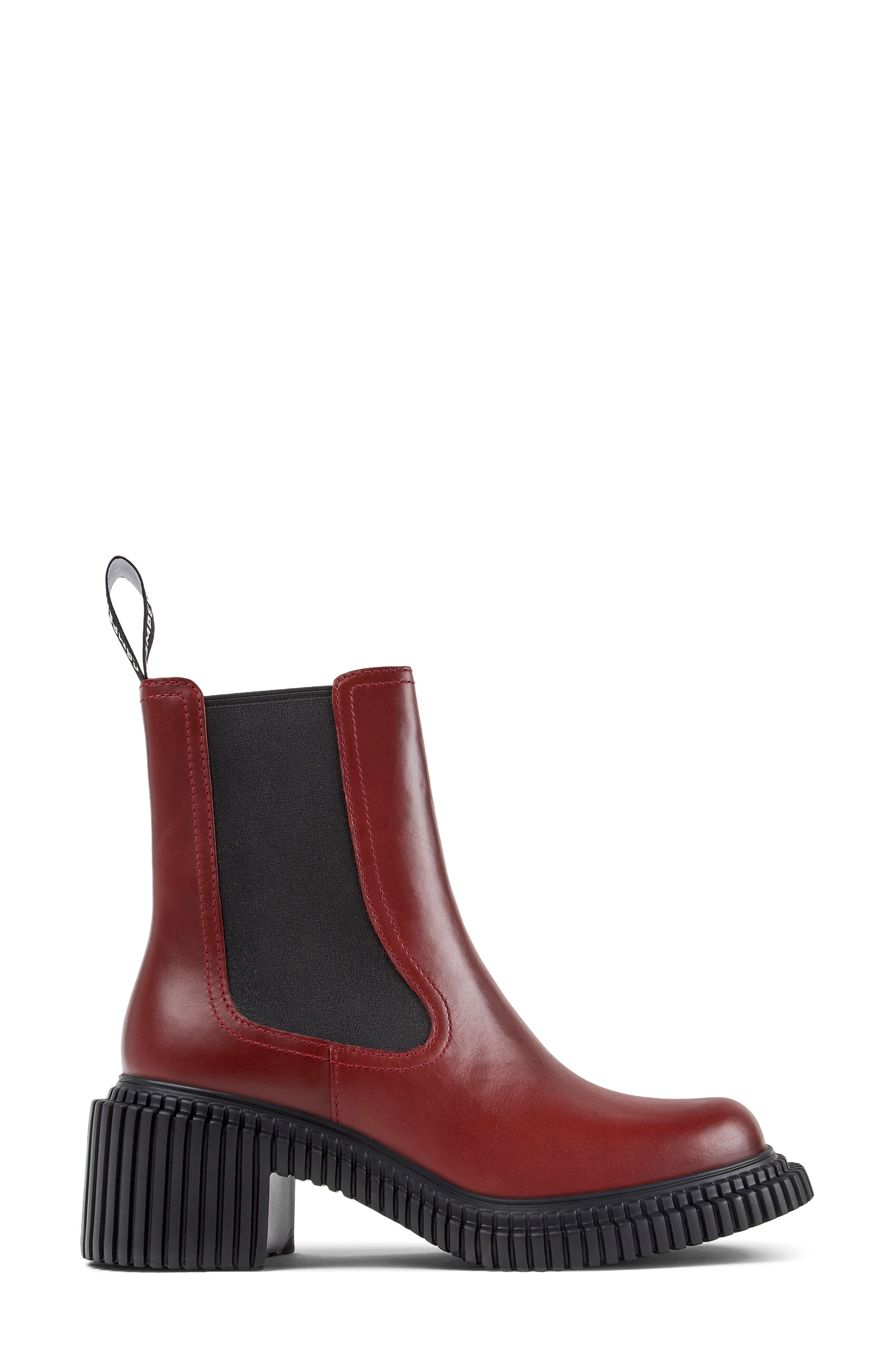 Pix London Chelsea Boot, Alternate, color, BURGUNDY
