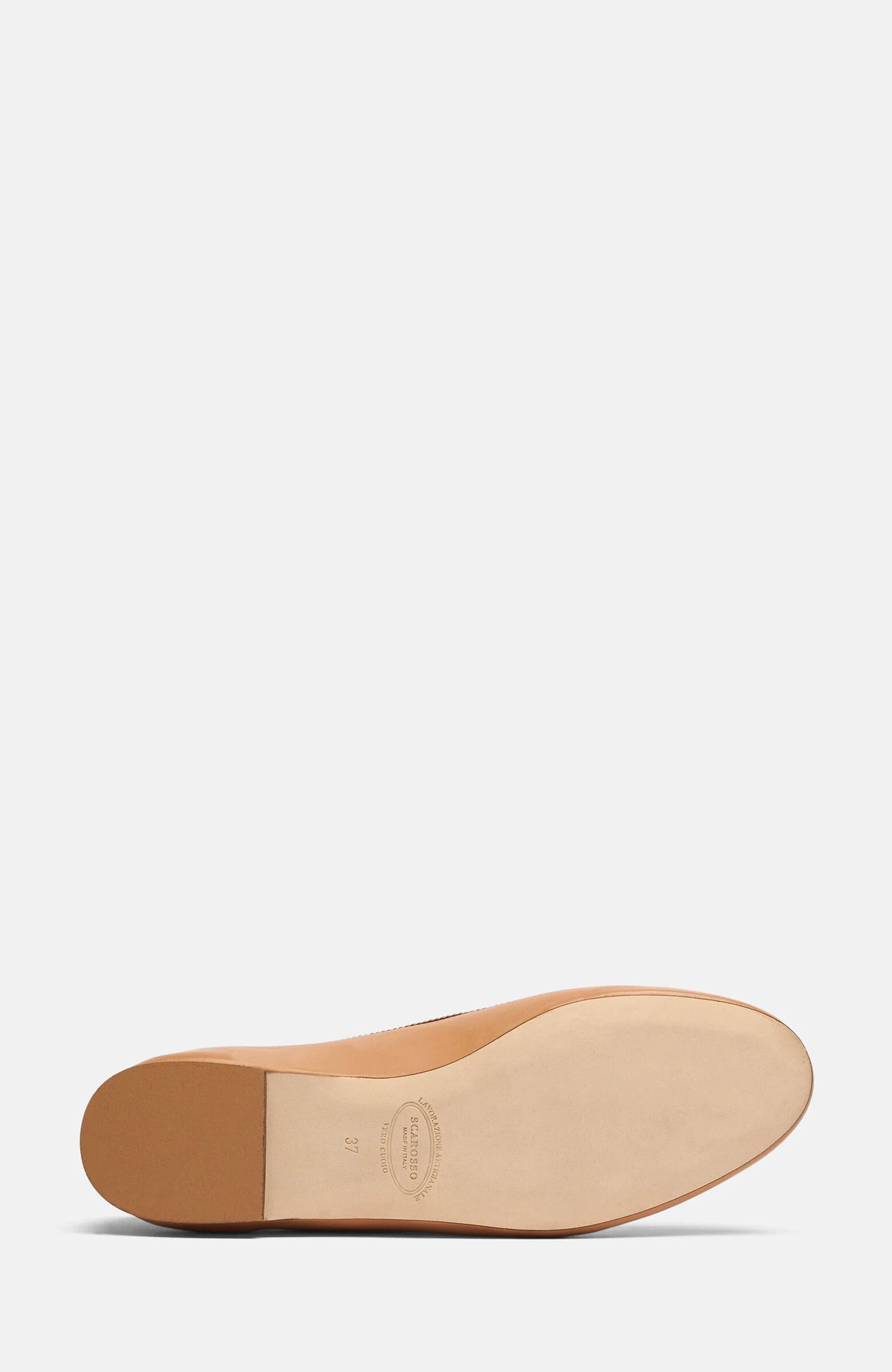 Carla Ballerinas, Alternate, color, Cognac - Calf