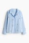 selected Light Blue/Striped