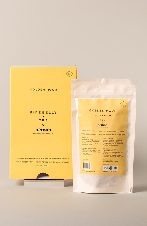 Nēmah Golden Hour Herbal Tea in Yellow  product