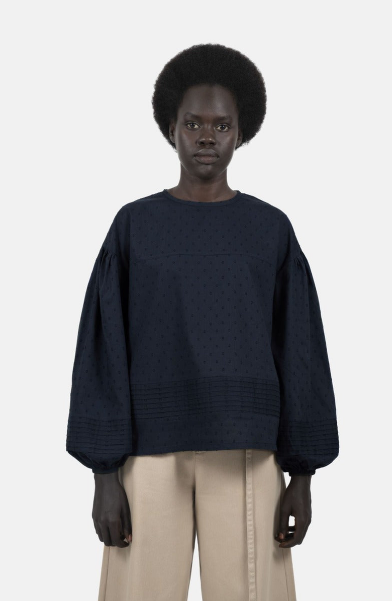 1People-US Strasbourg Spring Summer Blouse, Main, color, Dark Blue