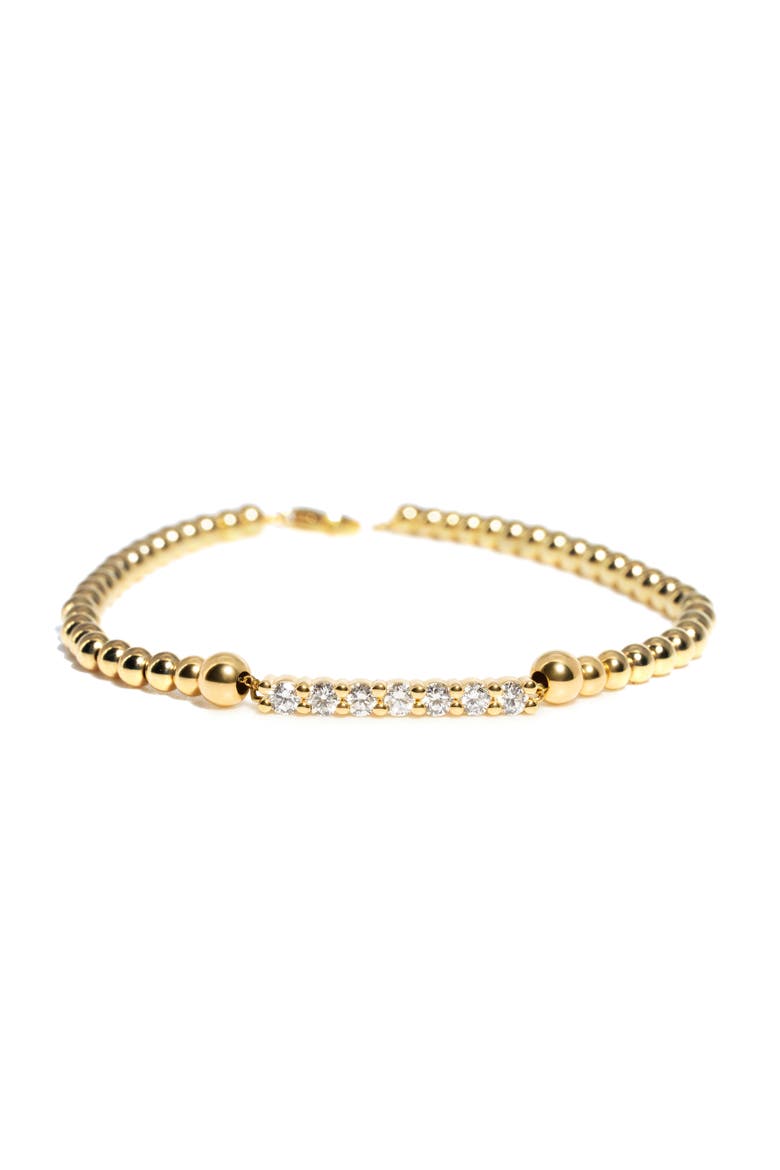 SphereGlow Diamond Bracelet, Main, color, Yellow Gold