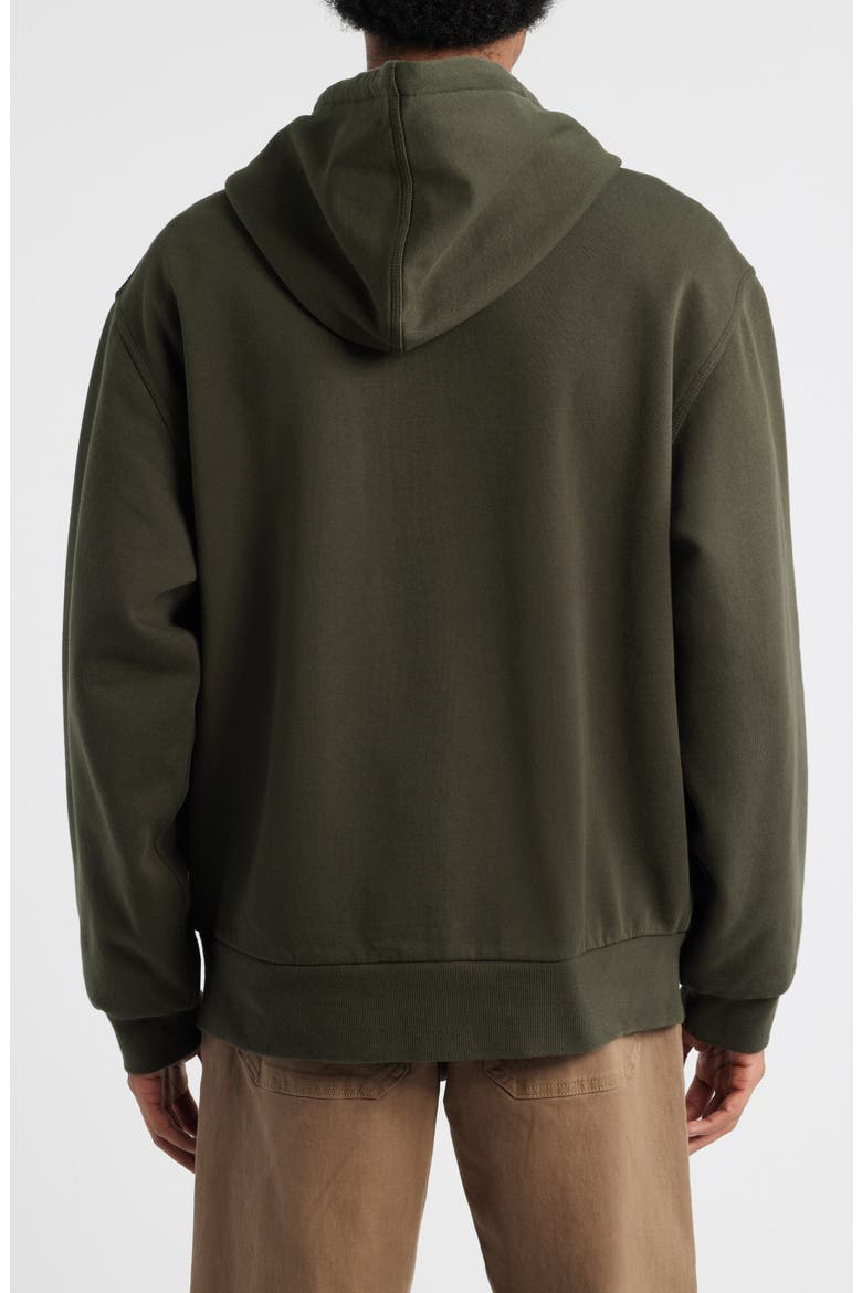 Active Zip Hoodie, Alternate, color, OLIVE