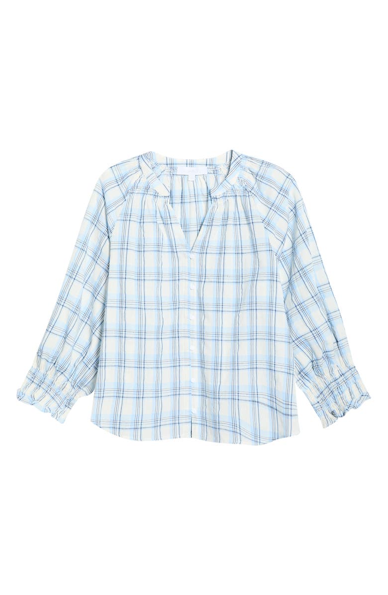 SUGARLIPS Marza Plaid Top, Main, color, 
