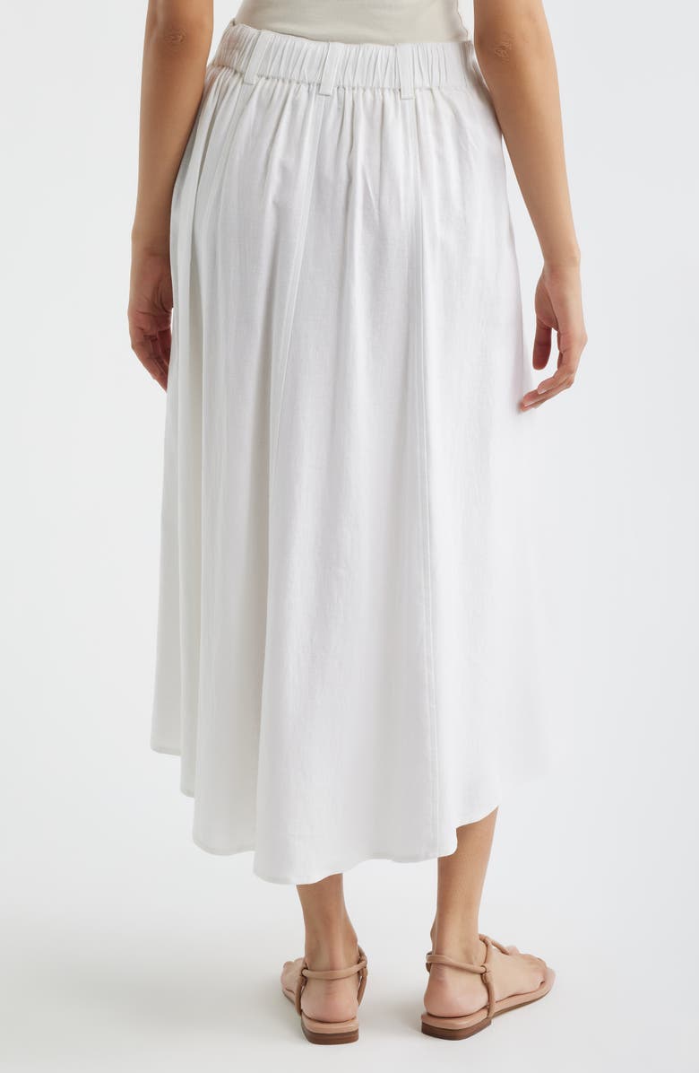 CITY BLUES Belted Double Slit Midi Skirt, Alternate, color, 