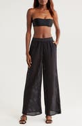 Solid & Striped The Delaney Open Knit Cotton Cover-Up Pants