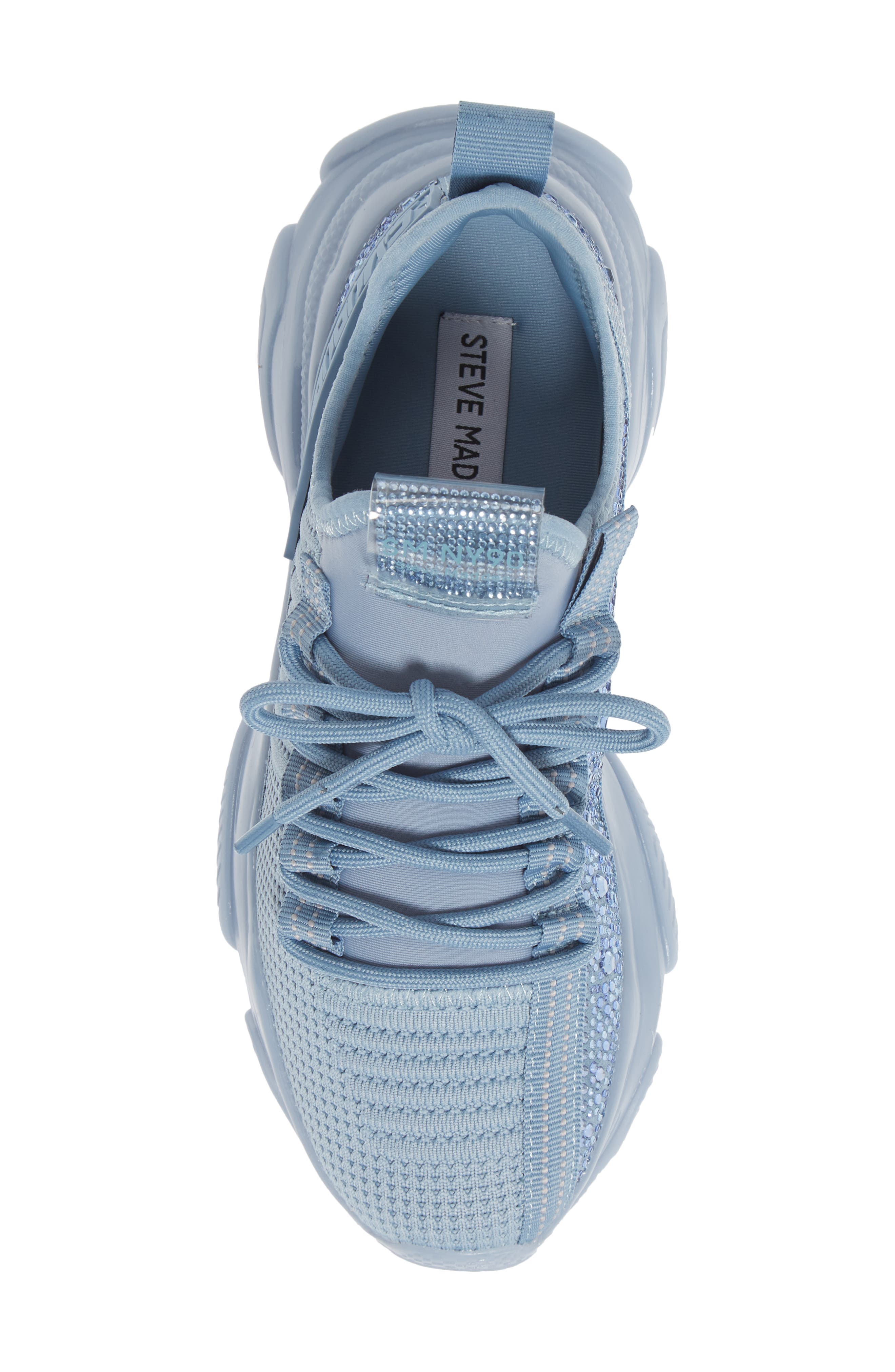 Maxima Monochrome Knit Sneaker, Alternate, color, BLUE MULTI