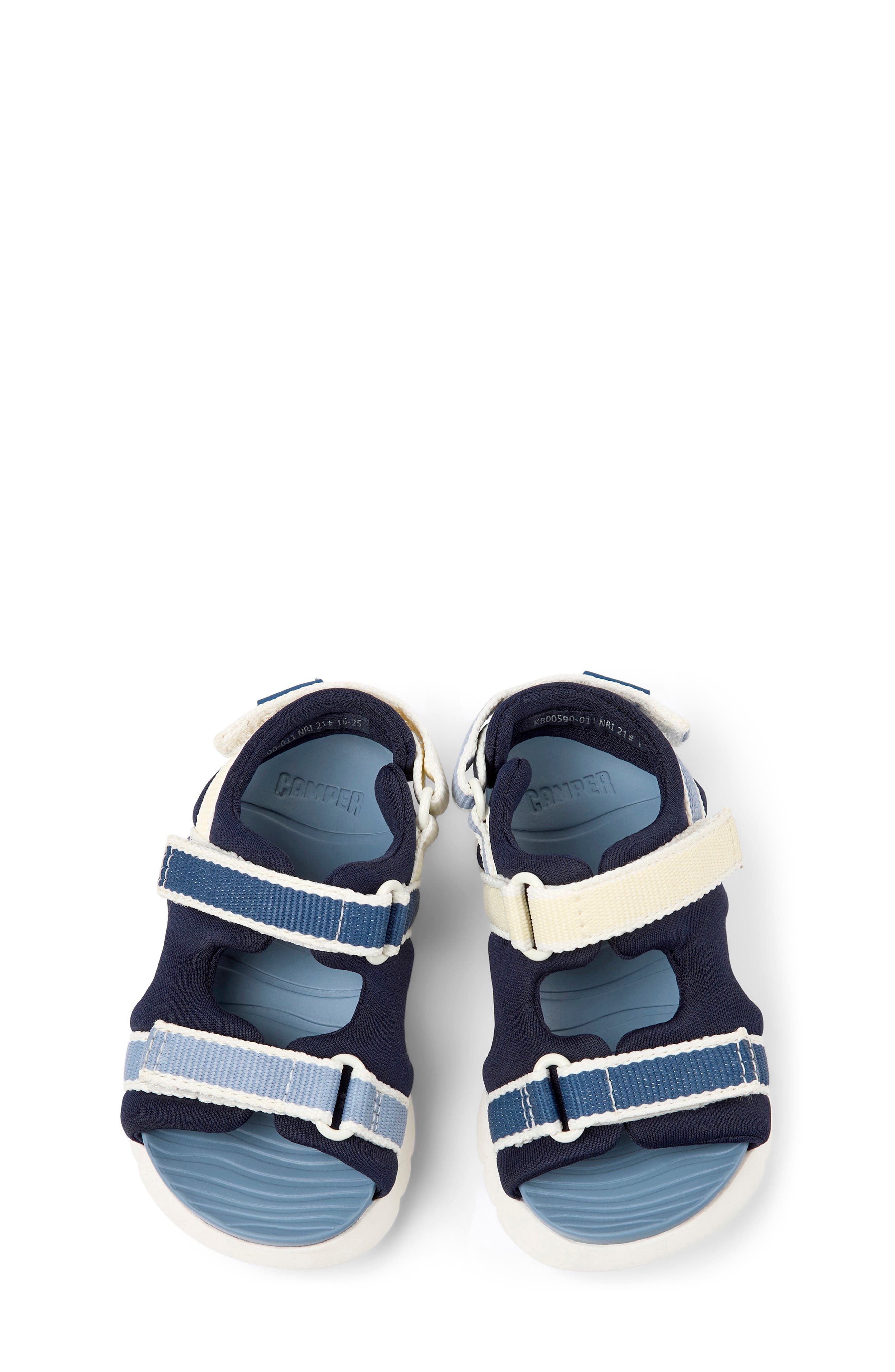 Kids' Oruga Twins Sandal, Alternate, color, DARK BLUE