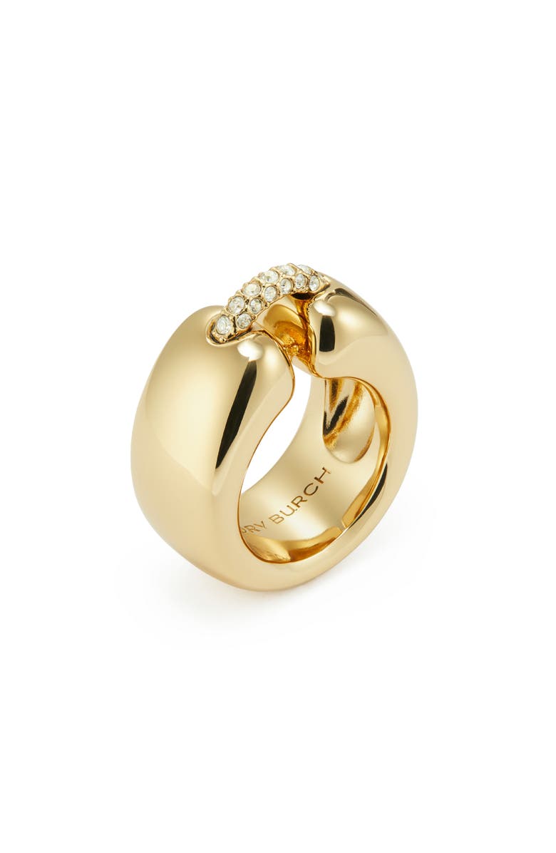 Tory Burch Pierced Ring, Main, color,