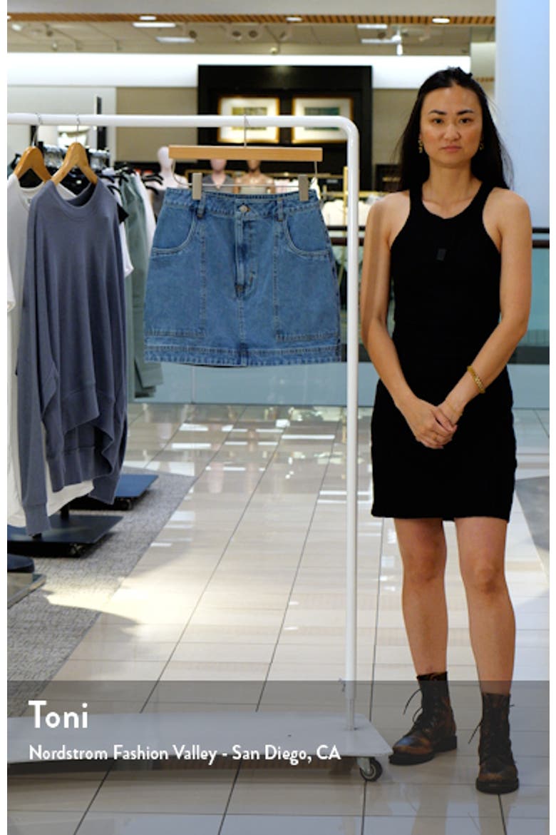 Denim Miniskirt video