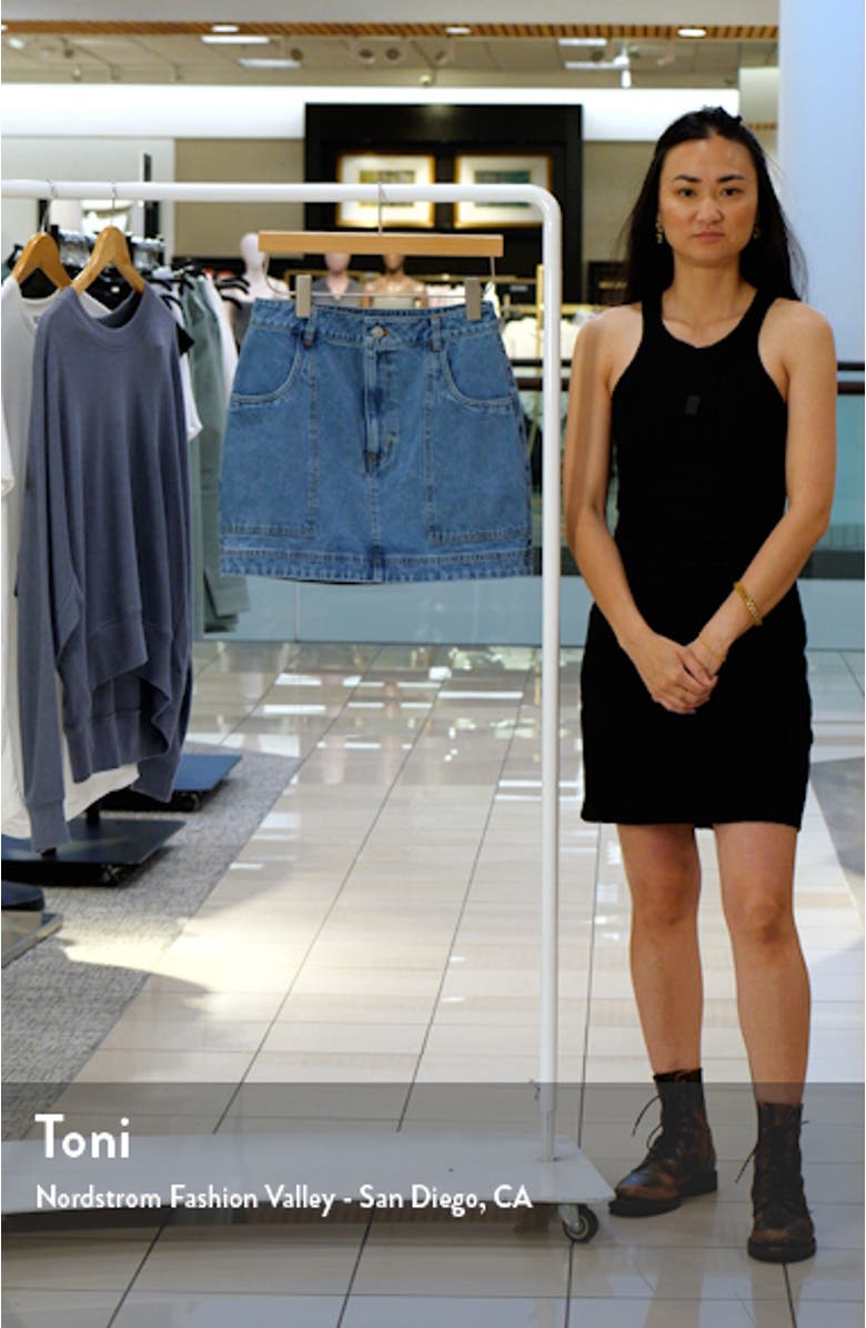 Denim Miniskirt, sales video thumbnail