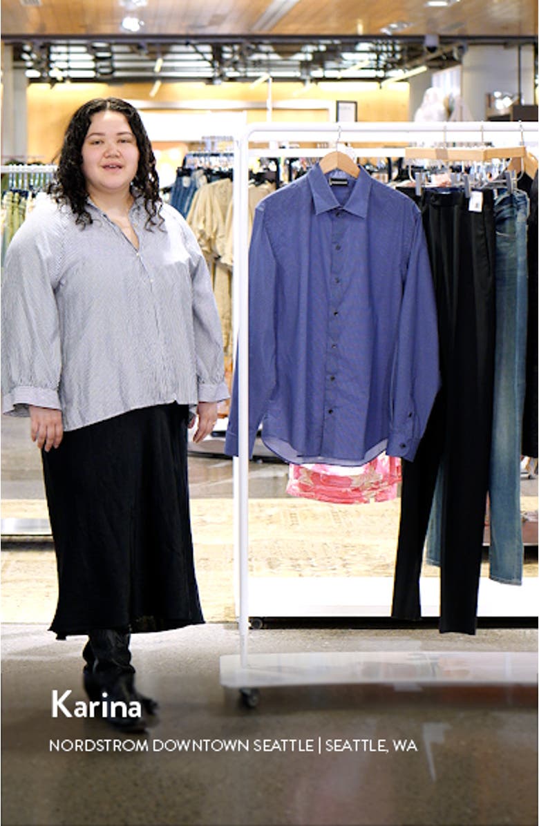 Microdot Stretch Button-Up Shirt, sales video thumbnail