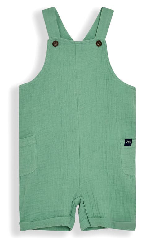 Jojo Maman Bébé Jojo Maman Bebe Cotton Bodysuit & Shortalls Set In Green
