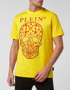 PHILIPP PLEIN T-shirt Round Neck Ss With Crystals Men