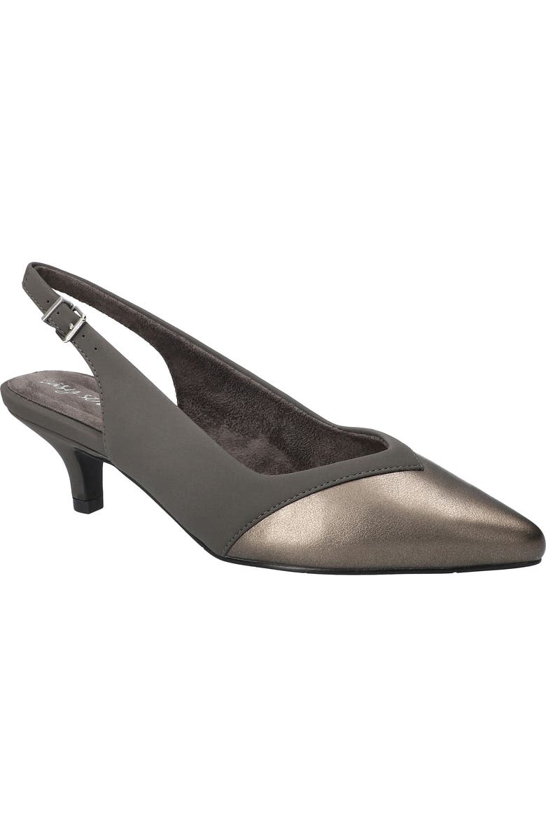EASY STREET Vivid Kitten Heel Slingback Pump, Main, color,