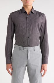 DYLAN PARK Slim Fit Performance 4-Way Stretch Dress Shirt