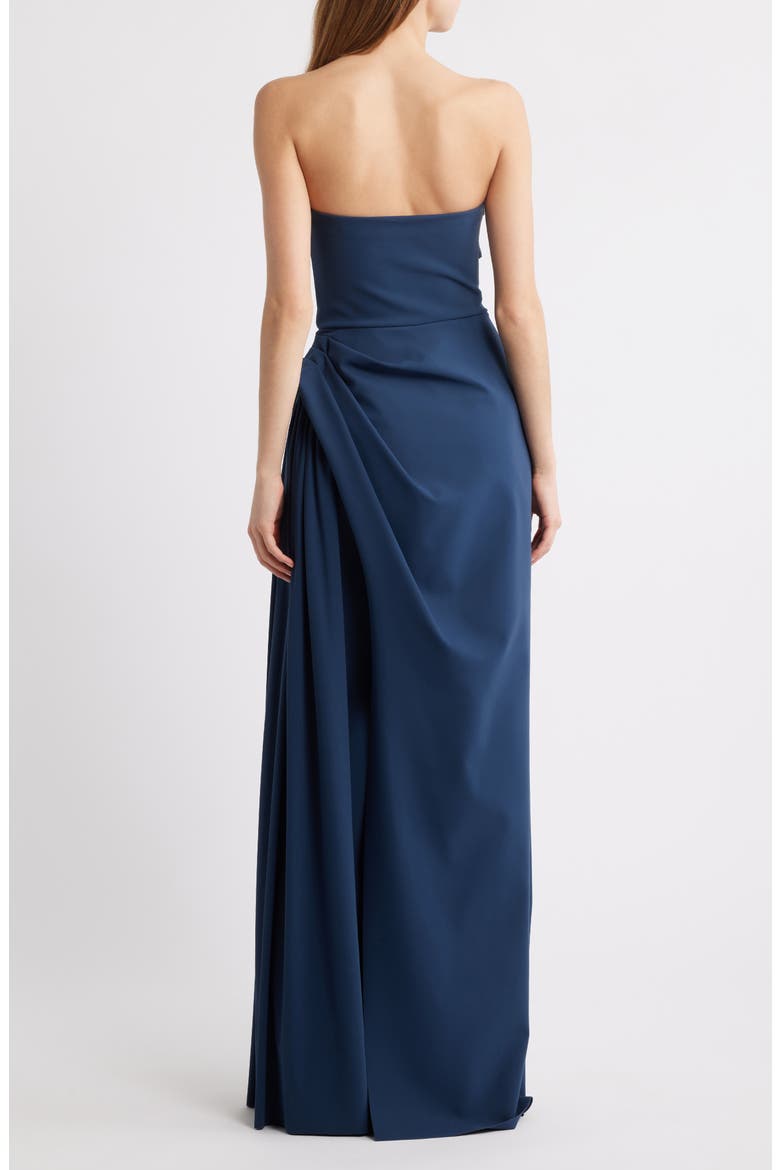 Dotai Strapless Gown, Alternate, color, ARCTIC BLUE