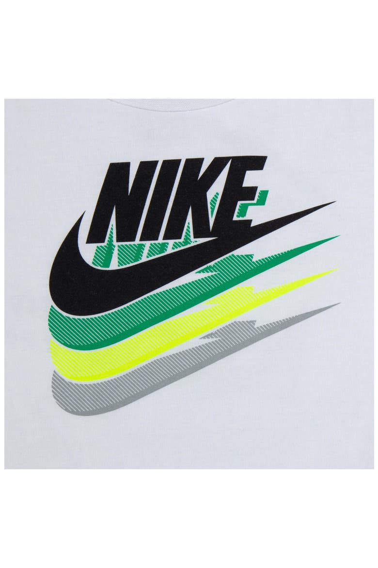 Kids' T-Shirt & Colorblock Shorts Set, Alternate, color, STADIUM GREEN