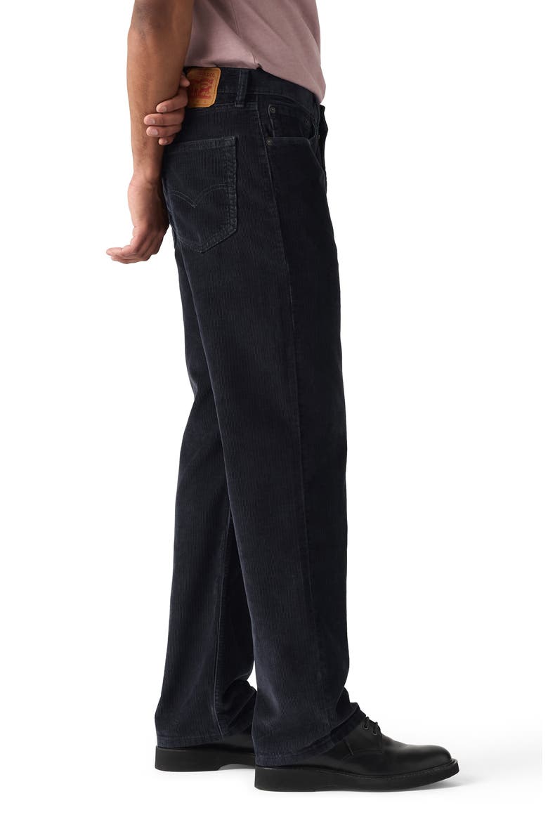 565™ Loose Straight Leg Jeans, Alternate, color, OBSIDIAN CORDUROY