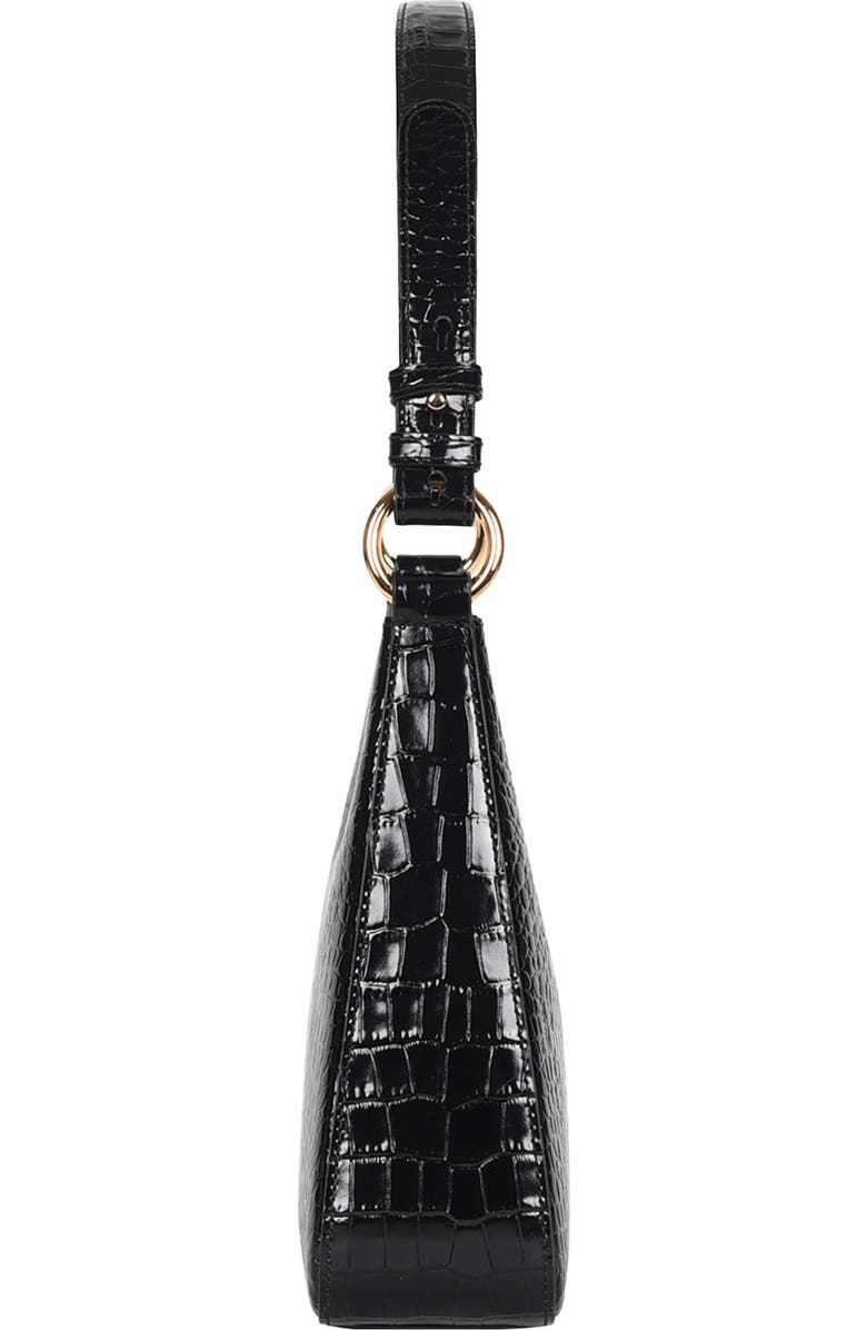 HYER GOODS Upcycled Leather Medium Shoulder Bag, Alternate, color,