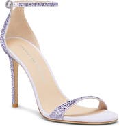 Stuart Weitzman Nudist Shine 100 Sandal