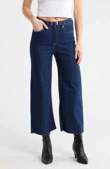 Vigoss Dylan Belted Wide Leg Jeans