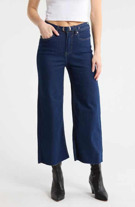 Vigoss Dylan Belted Wide Leg Jeans