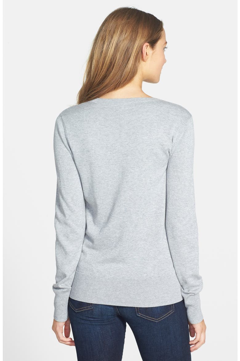 Crewneck Sweater, Alternate, color, GREY MULTI GEM PATTERN