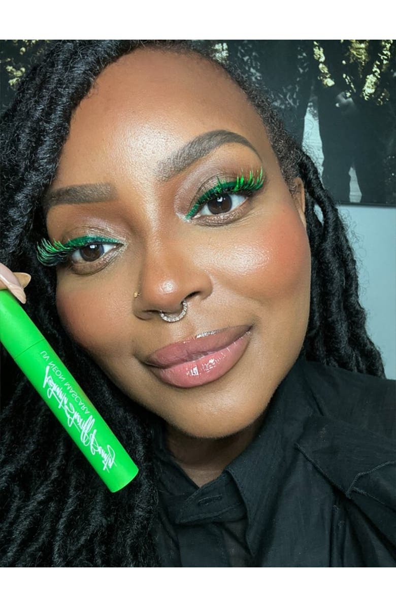 Ashunta Sheriff Beauty UV Vegan Mascara Blue, Alternate, color, Green