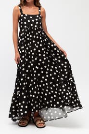 Studibaker Hawk Spoty Maxi Dress