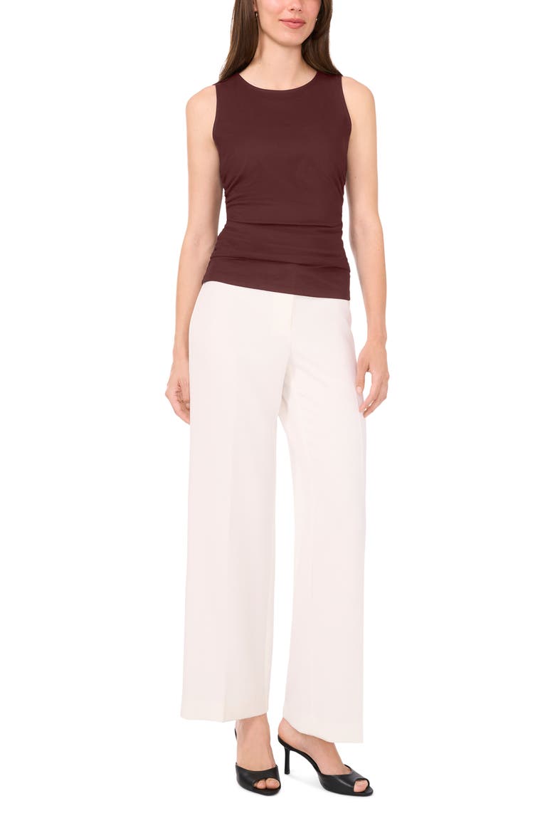 Side Ruched Tank, Alternate, color, SPICED APPLE