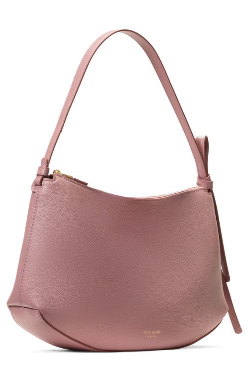 Kate Spade New York Large Loop Pebble Leather Shoulder Bag In Pink