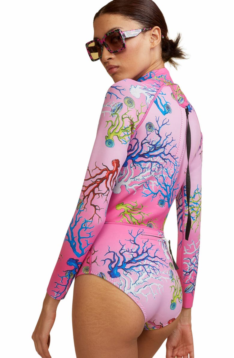Cynthia Rowley Coral Wetsuit, Alternate, color, 