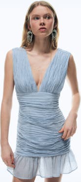 H&M Crinkled Sleeveless Dress