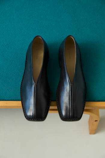Lemaire Piped Leather Loafer (Men) | Nordstrom
