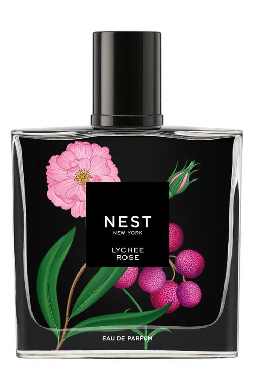 Nest New York Lychee Rose Eau De Parfum Travel Spray In Transparent