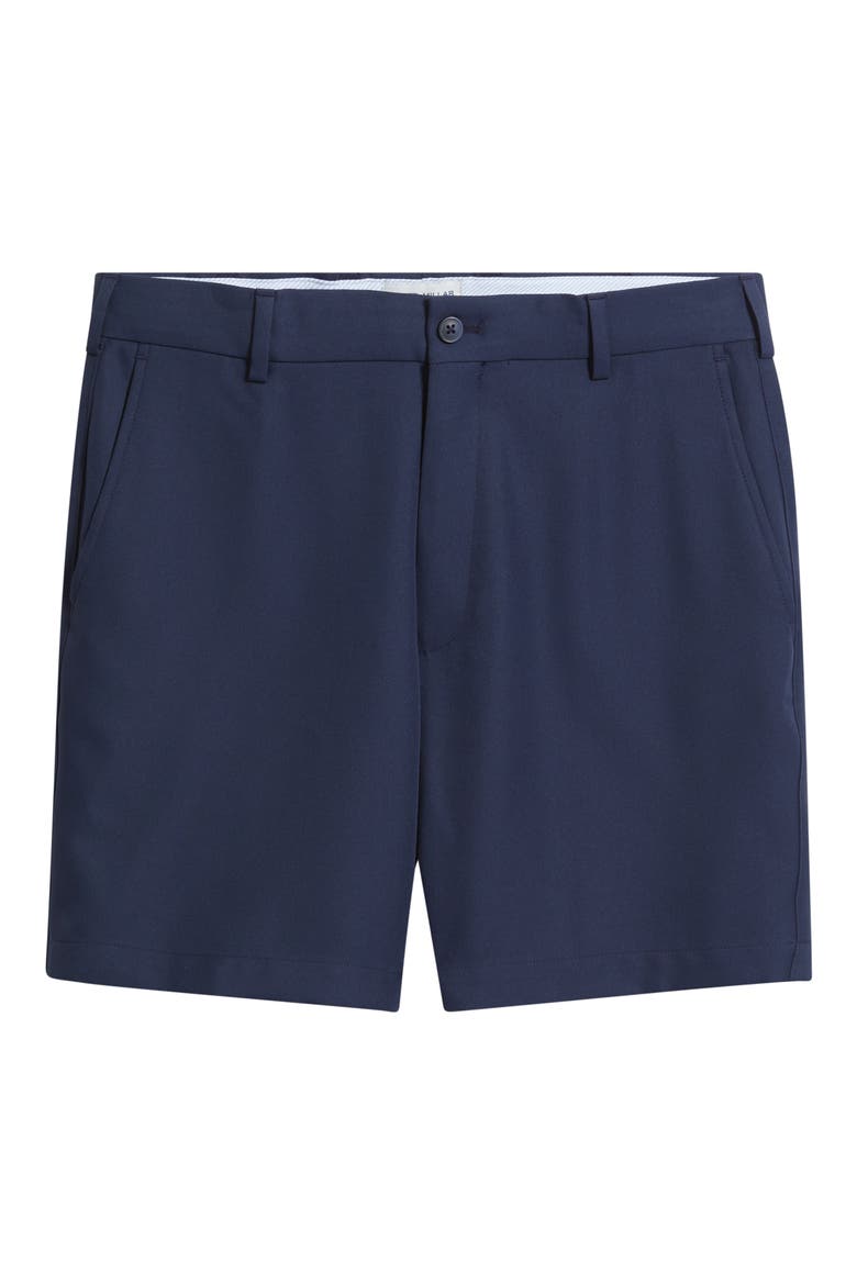 Salem 7-Inch High Drape Performance Shorts, Alternate, color, BLUE