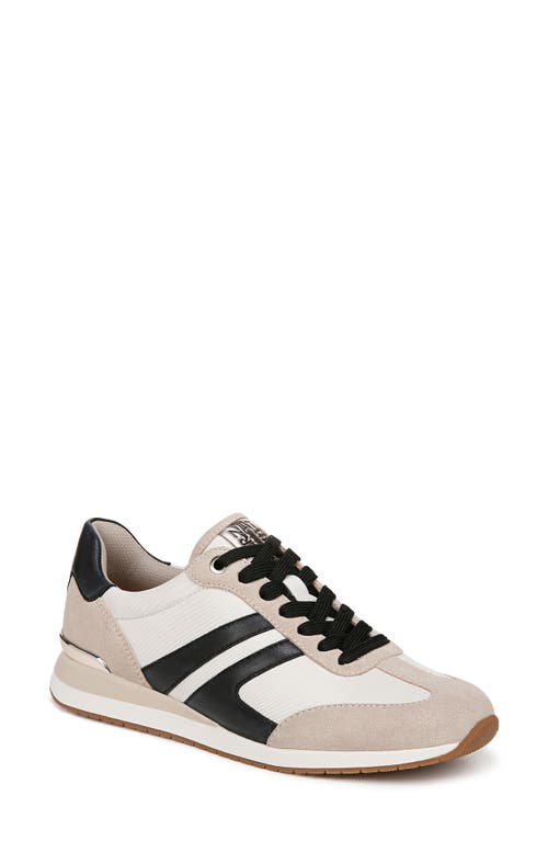 Naturalizer Women's Lorena Closed Round Toe Lace Up Sneakers In Off White/deep Porcelain