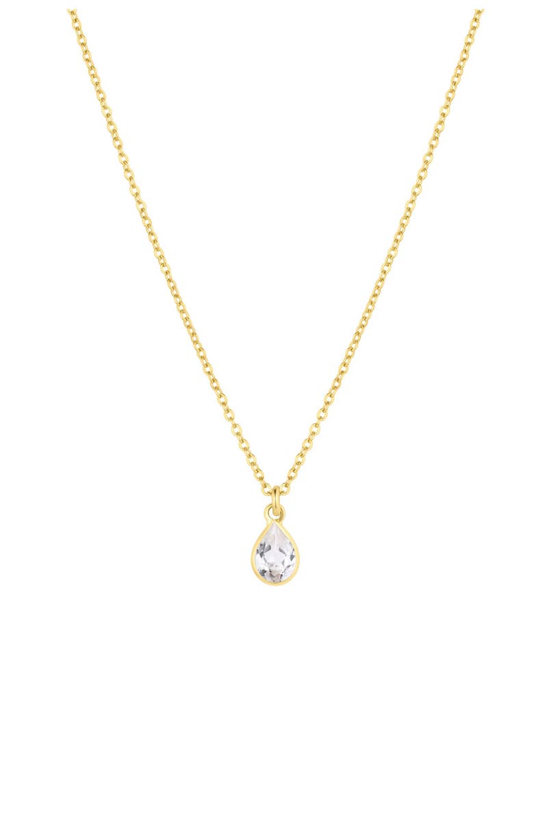 Set & Stones Everett Charm Necklace, Main, color, Gold
