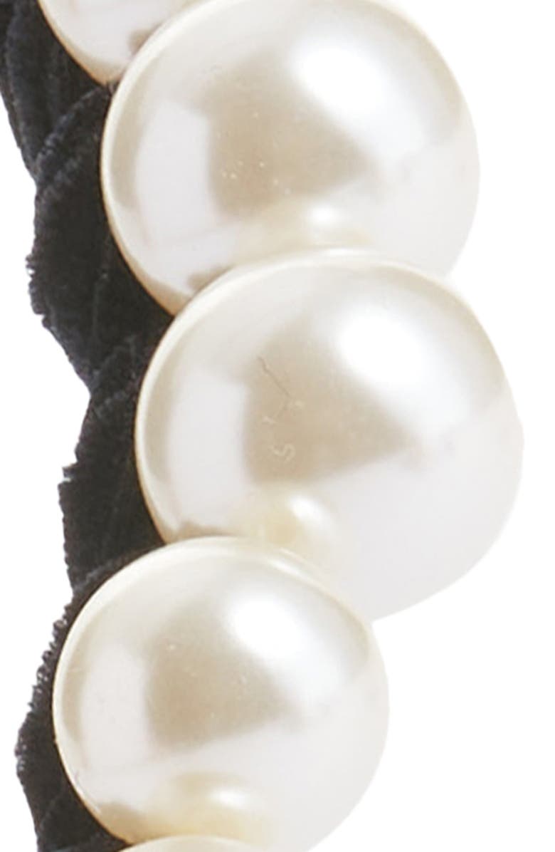 BP. Imitation Pearl Bead Headband, Alternate, color, 