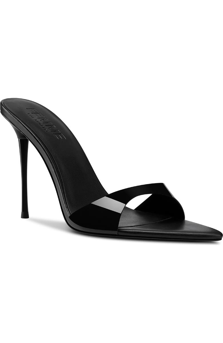 FEMME LA Azucar Slide Sandal, Main, color, Noir