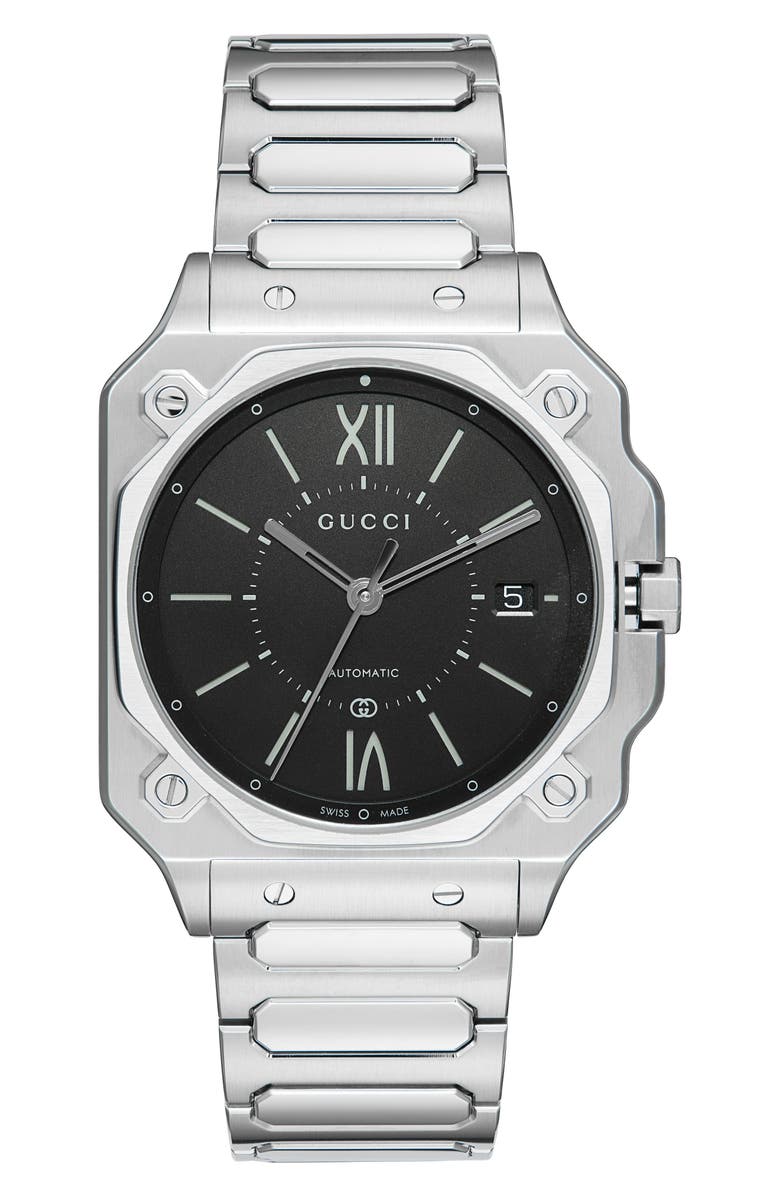 Gucci G-Flat Bracelet Watch, 36mm, Main, color,