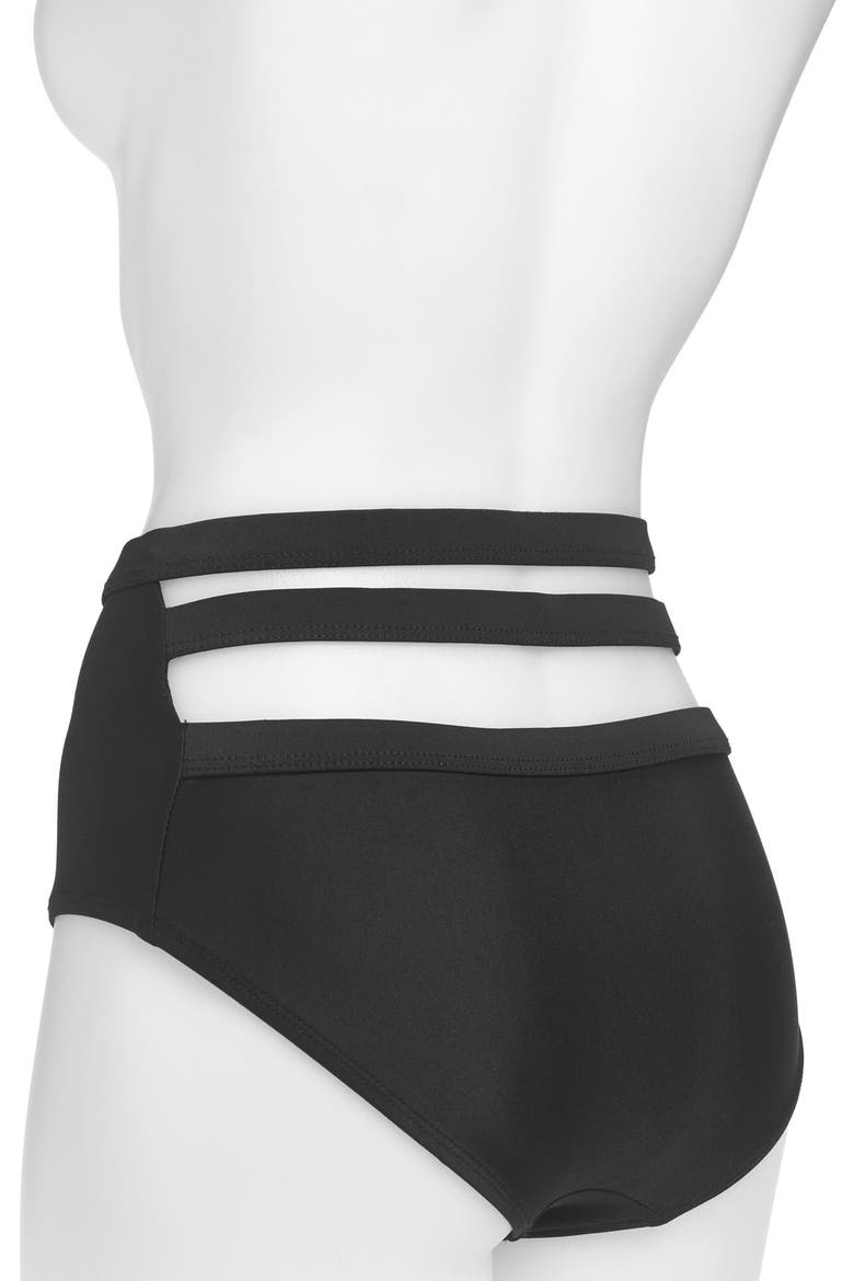 'Bouloux' Bikini Bottoms, Alternate, color, BLACK