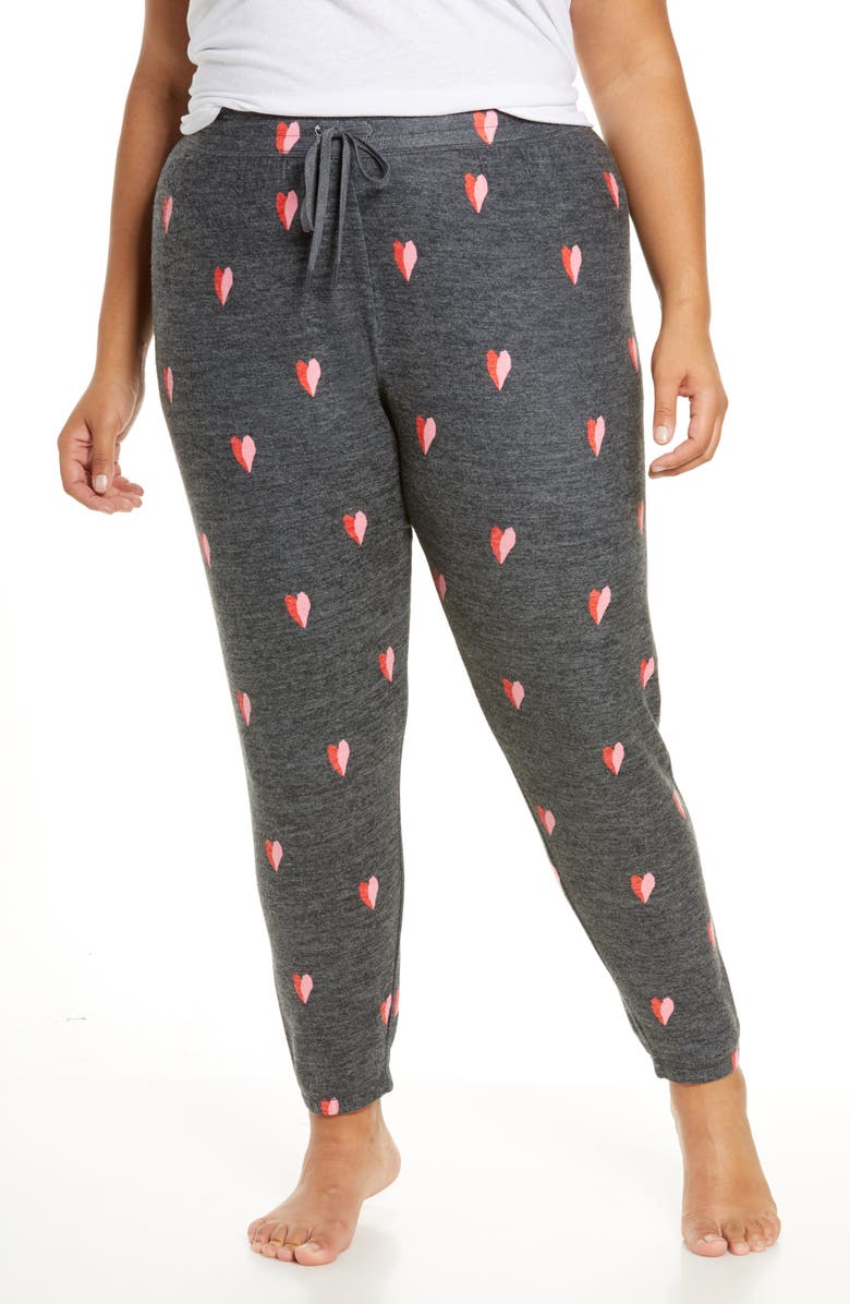 PJ Salvage With a Kiss Peachy Pajama Pants, Main, color, 