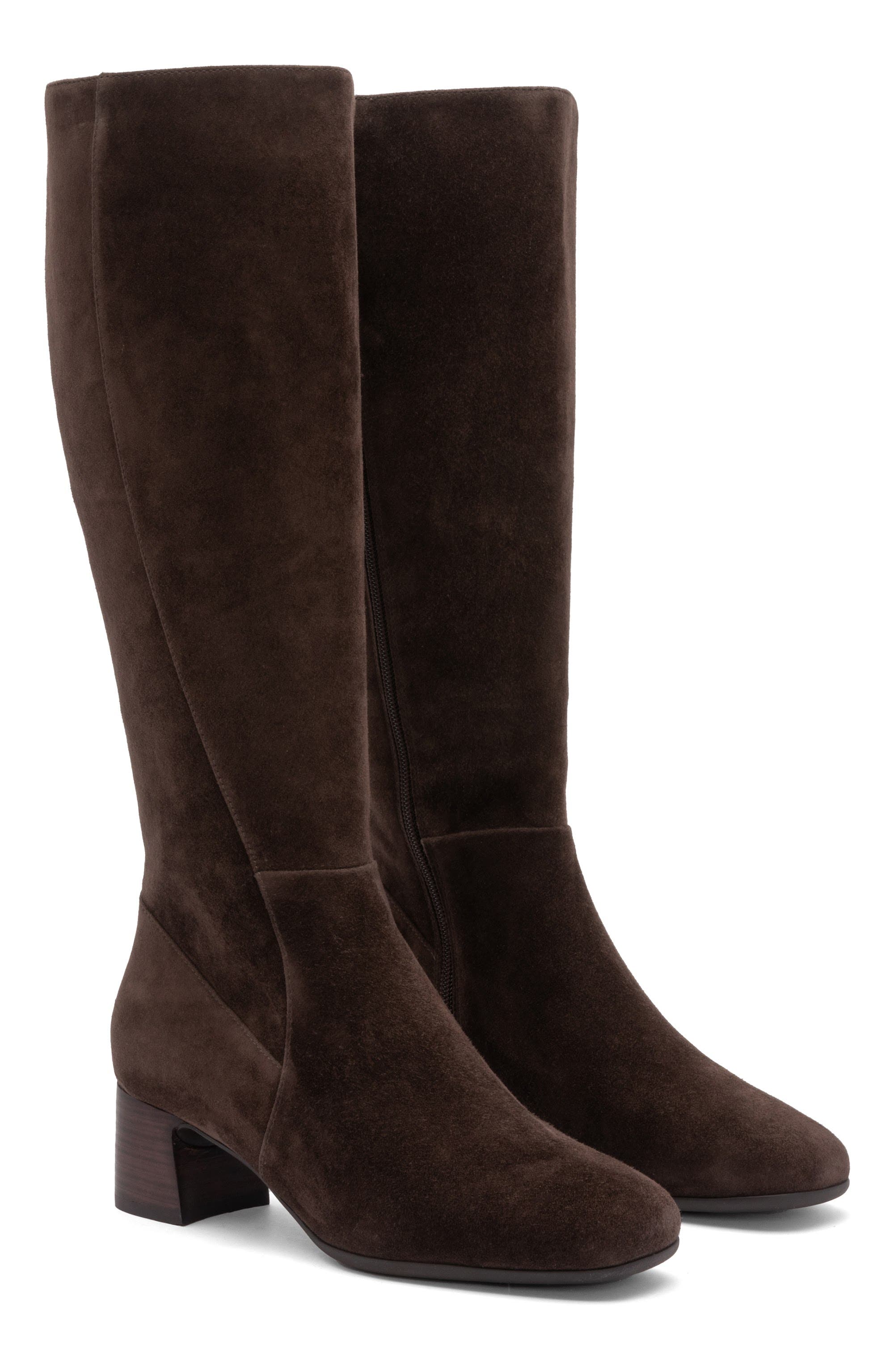 Avenue Tall Boot, Alternate, color, Java Suede - Regular