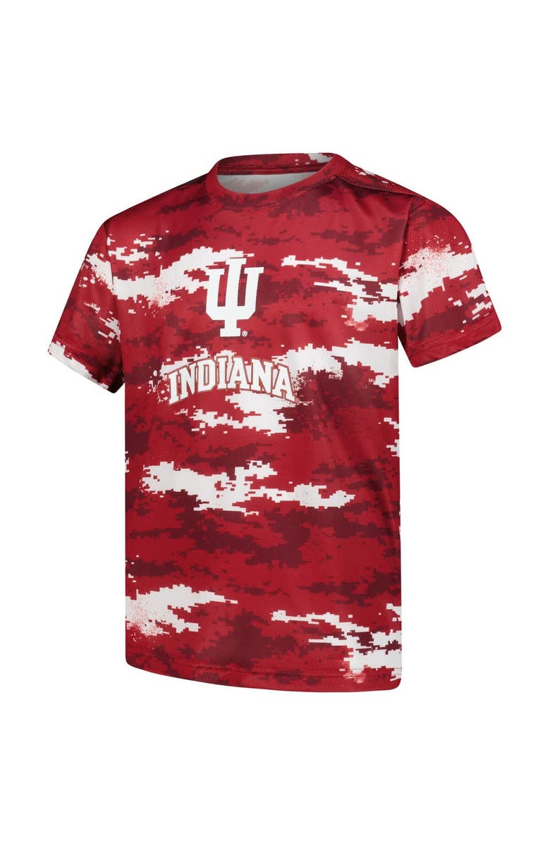 Outerstuff Youth Crimson Indiana Hoosiers Scrimmage Sublimated T-Shirt, Alternate, color, Crimson