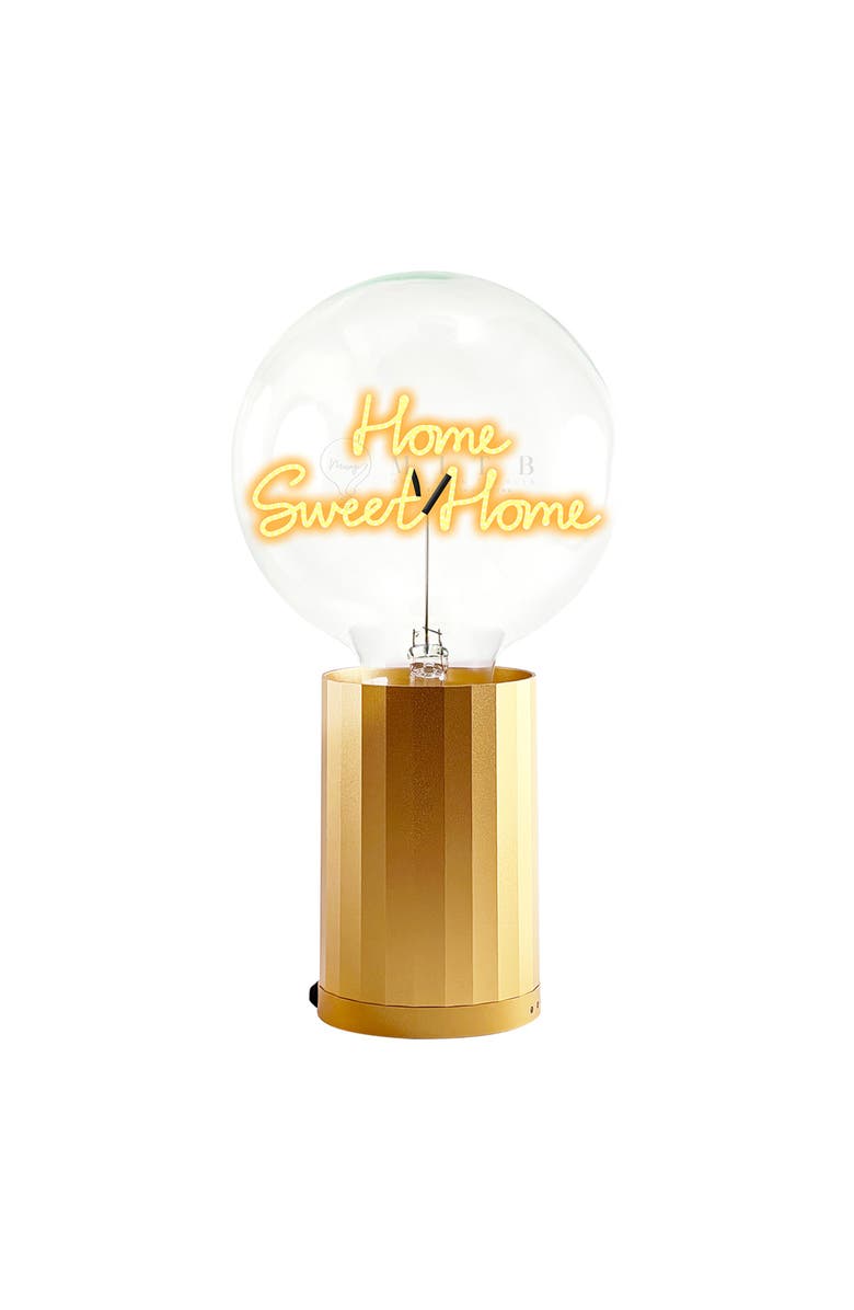 MITB Home Sweet Home Portable Table Lamp, Main, color, Gold