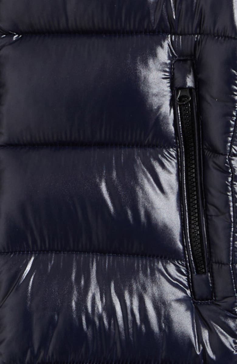 Save The Duck Kids' Niles Recycled Nylon Puffer Jacket, Alternate, color, Blue Black